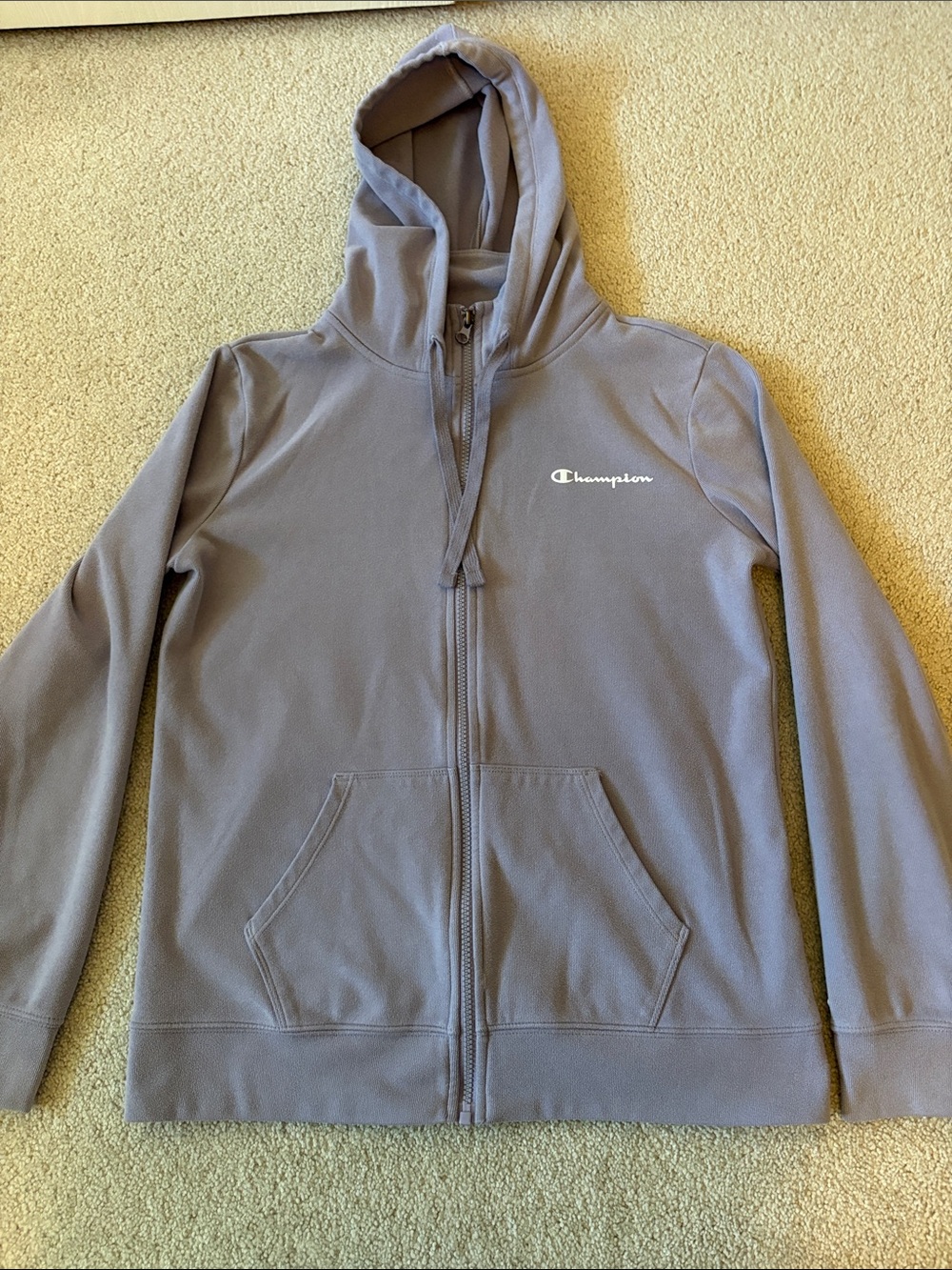 Champion Women’s Mauve Full-Zip Hooded Jacket